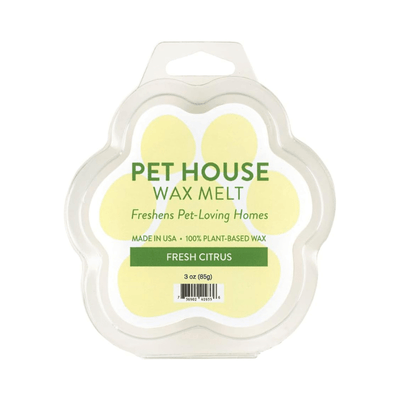 100% Plant-Based Wax Melt, Fresh Citrus - 3 oz - J & J Pet Club - Pet House