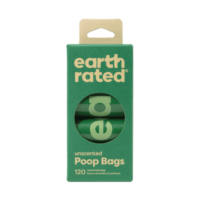 120 Bags on 8 Refill Rolls - J & J Pet Club - Earth Rated