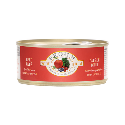 Canned Cat Food - FOUR STAR - Beef Pâté