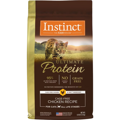 Dry Cat Food - ULTIMATE PROTEIN - Raw Coated - Cage Free Chicken Recipe