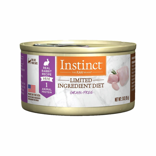 Canned Cat Food - LID - Real Rabbit Recipe