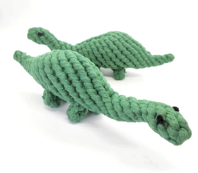 猫狗洁齿绳结玩具 - 恐龙🦕