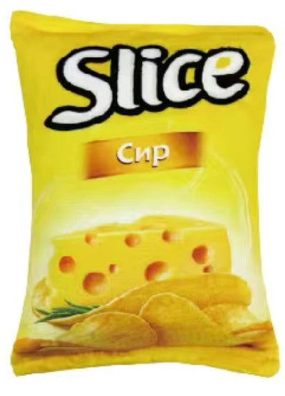 Plush Cat & Dog Toy - Crinkle - Chips