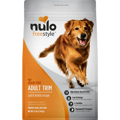 Dry Dog Food - FREESTYLE - Grain Free Adult Trim - Cod & Lentils Recipe