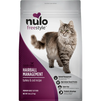 猫干粮 - FREESTYLE - 无谷火鸡鳕鱼毛球控制配方