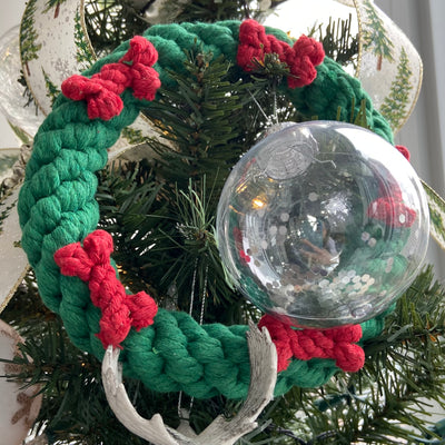 Cat & Dog Dental Cleaning Rope Toy (limited) - Holiday Ring