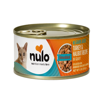 猫罐头 - 火鸡肉碎比目鱼肉汁配方 - 3盎司