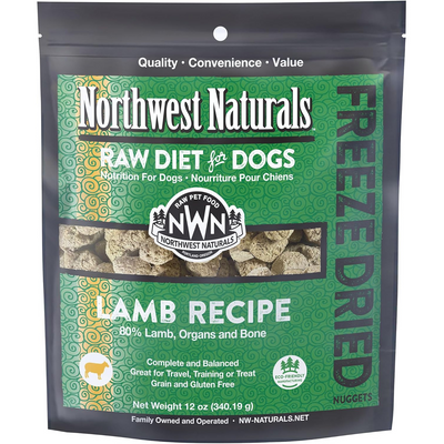 Freeze Dried Dog Food - Nuggets - Lamb Recipe