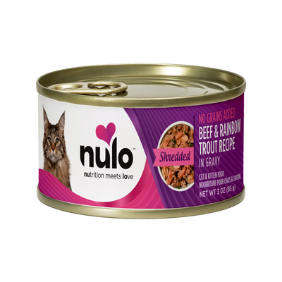 Nourriture pour chats en conserve - Freestyle - Bœuf râpé + recette de truite arc-en-ciel à la sauce, 3 oz