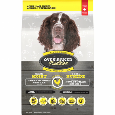 Dry Dog Food, Semi-Moist Chicken, Adult