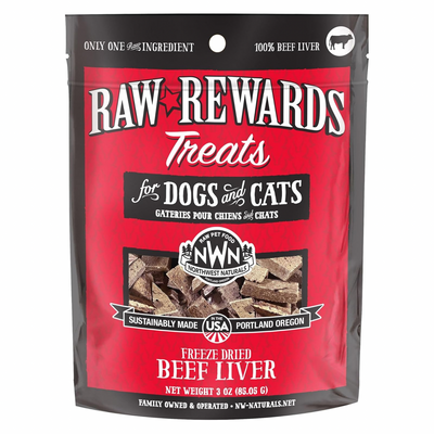 猫狗冻干零食 - Raw Rewards - 牛肝