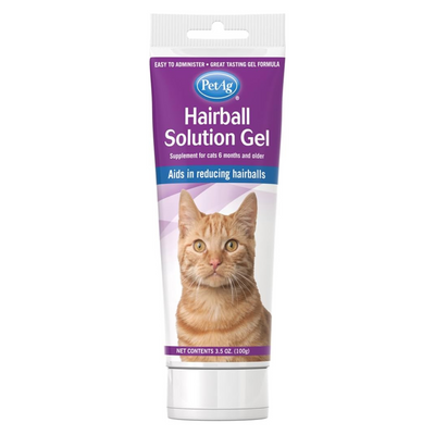 Hairball Solution Gel Supplement for Cats - 3.5 oz