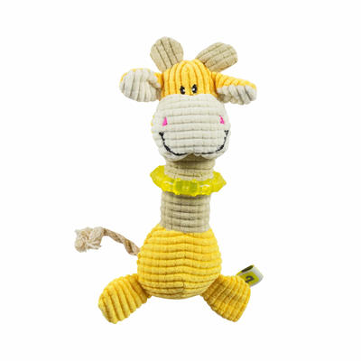 Puppy Toy with Teething Ring - Baby Giraffe