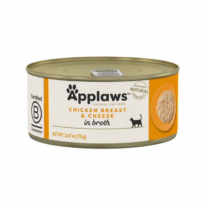 美味肉汤罐 - 猫咪零食罐 - 鸡胸肉奶酪