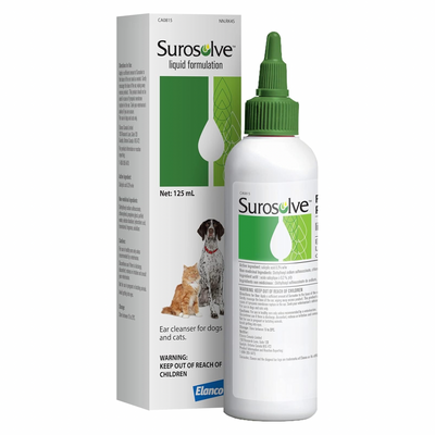 Surosolve Ear Cleaner For Dogs and Cats - 125 ml