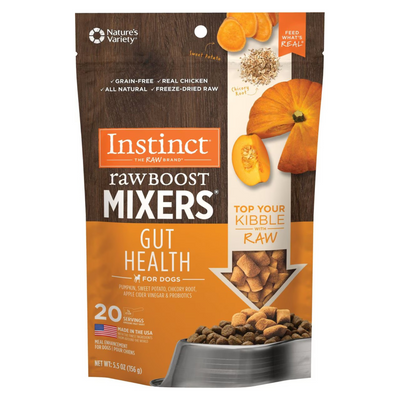 Freeze Dried Dog Food Topper - RAW BOOST MIXERS - Gut Health