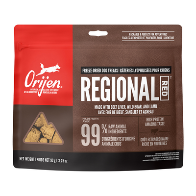 Freeze Dried Dog Treat - Regional Red