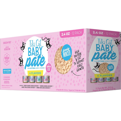 Canned Cat Food - BABY Pâté - Variety Pack - Kitten