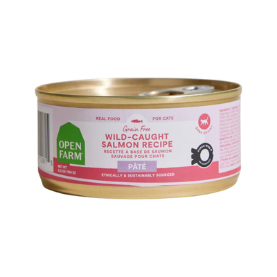 Canned Cat Food - Grain Free Wild Caught Salmon Pâté