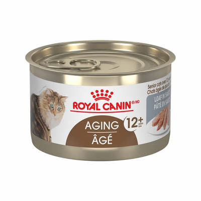 Canned Cat Food - Aging 12+, Loaf in Sauce