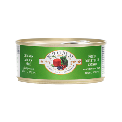 Canned Cat Food - FOUR STAR - Chicken & Duck Pâté