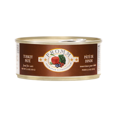 Canned Cat Food - FOUR STAR - Turkey Pâté