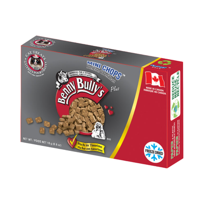 Freeze Dried Cat Treat - Mini Chops - Beef Liver & Beef Heart in Smart Pack