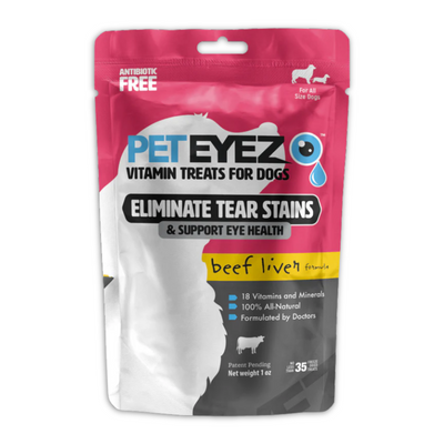 Traitement pour chiens séché - Traité de vitamines - Foie de bœuf - 1 oz