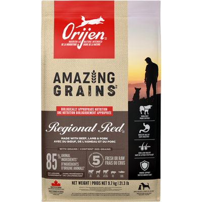 Dry Dog Food - Amazing Grains - Regional Red
