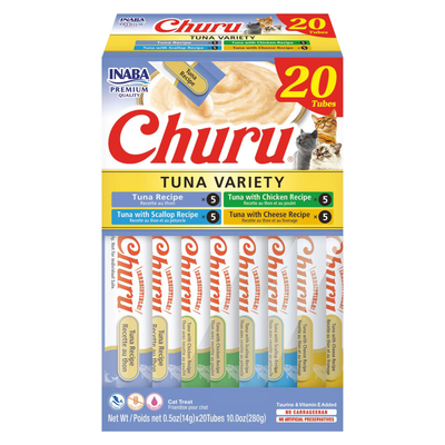 Creamy Cat Treat - CHURU - 20 ct Tuna Variety Box