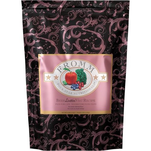 Dry Cat Food - FOUR STAR - Beef Liváttini Veg Recipe