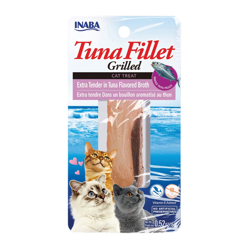 Cat Treat - GRILLED TUNA - Extra Tender in Tuna Flavored Broth