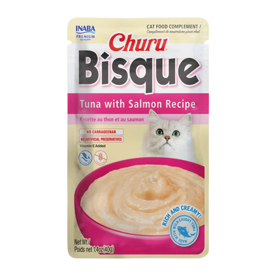 Creamy Cat Treat - CHURU Bisque - Tuna with Salmon Recipe