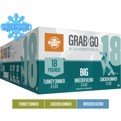 Dog Frozen Raw - Grab N Go - Big 18