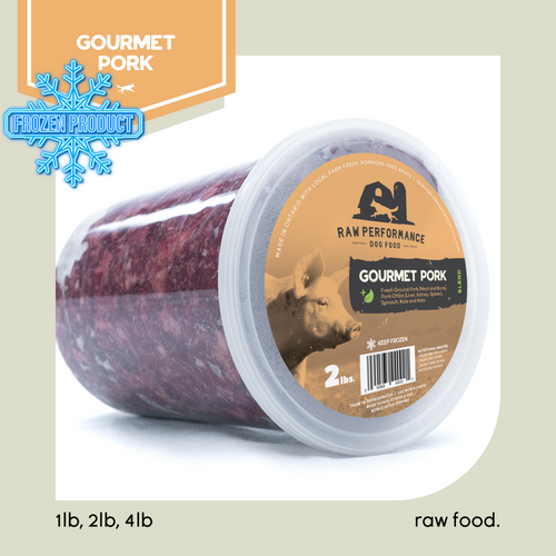 Frozen Raw Food - Gourmet Pork