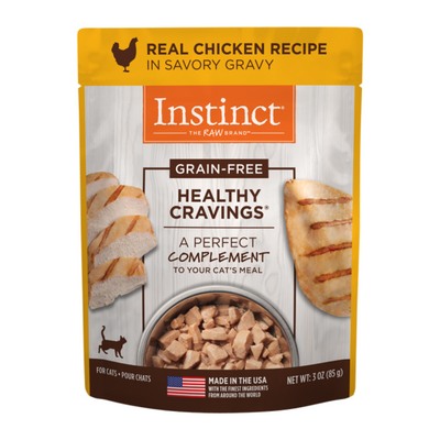 Wet Cat Food Topper - HEALTHY CRAVINGS - Real Chicken Recipe