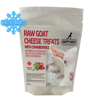 Raw Goat Cheese Treats with Cranberries