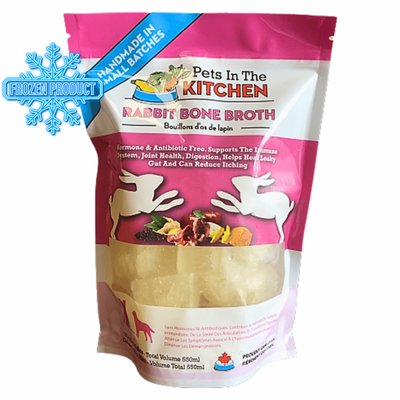 Frozen Rabbit Bone Broth