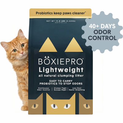 BoxiePro - Lightweight Clumping Cat Litter