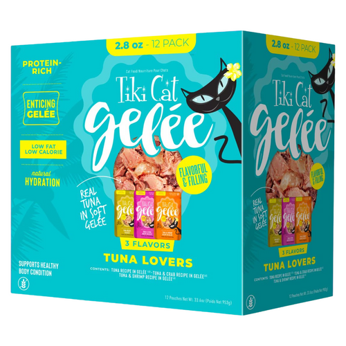 Wet Cat Food - GELÉE - Tuna Lovers - Variety Pack