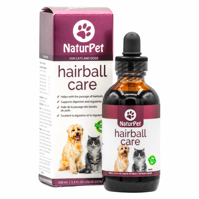 Soins aux bobines de cheveux pour chats - 100 ml