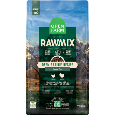 Dry Cat Food - RawMix - Open Prairie Recipe - Grain & Legume Free