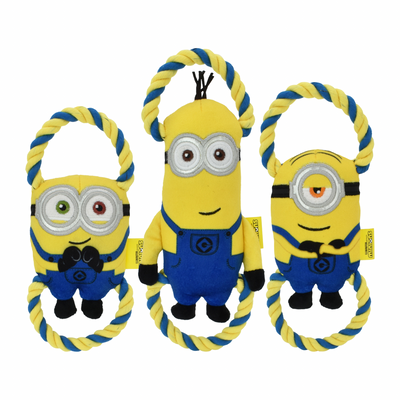 Dog Toy - Minions Rope Tugs - Mini