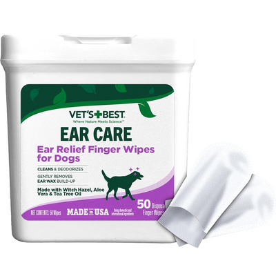 Ear Relief Finger Wipes For Dogs