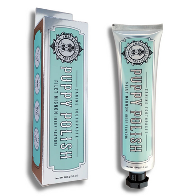 Puppy Polish - Filet Mignon (Beef Flavor) Toothpaste