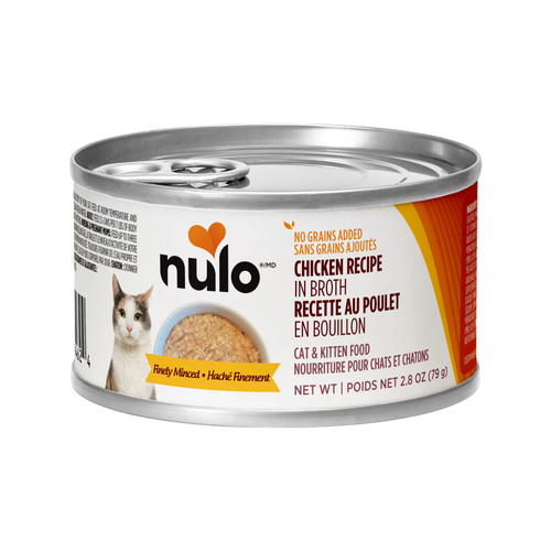 Canned Cat Food - Finely Minced Chicken in Broth