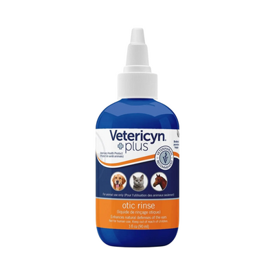 Vetericyn Plus - Antimicrobial Ear Rinse - 3 oz