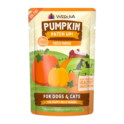 Wet Food Supplement For Dogs & Cats - PUMPKIN PATCH UP! - Puréed Pumpkin