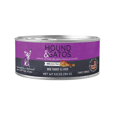 Canned Cat Food - Turkey & Liver Recipe