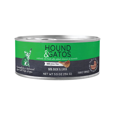 Canned Cat Food - Duck & Liver Recipe